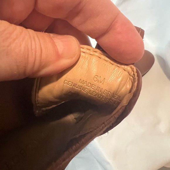 Talbots Brown Ankle Boots with Elastic Panels New - Picture 7 of 7